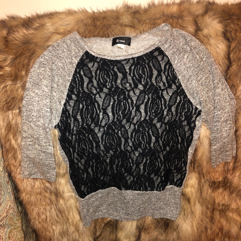 3/4 sleeve sweater